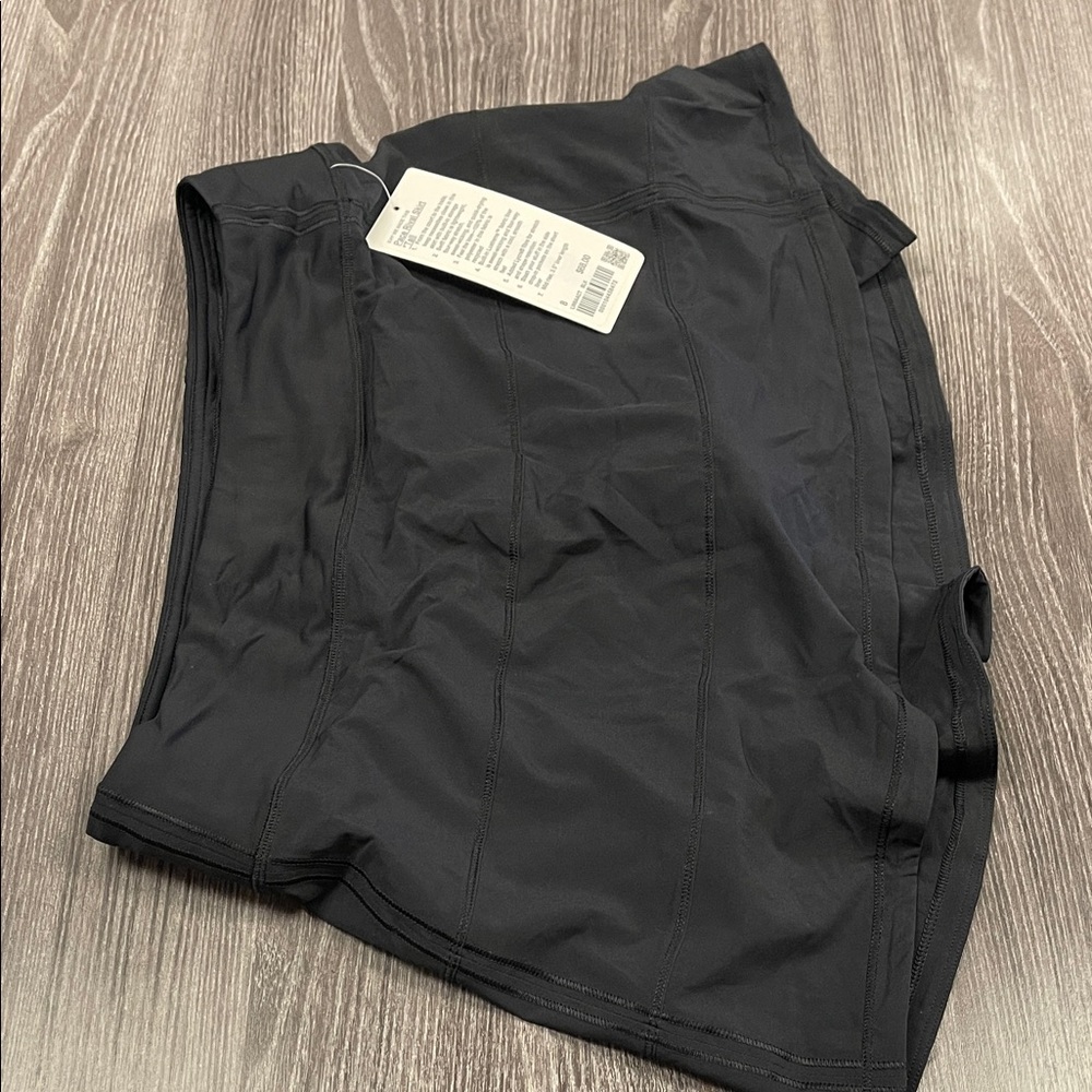 New Lululemon pace rival skirt tall black 8
